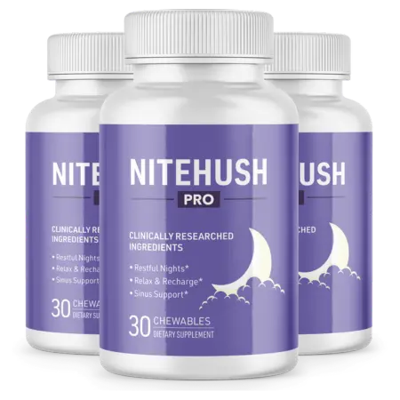 NiteHush Pro supplement bottle available on the official website