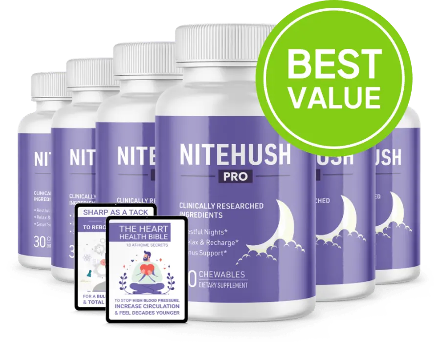 Order NiteHush Pro or other premium health products directly from the official website for the best deals and secure shopping experience